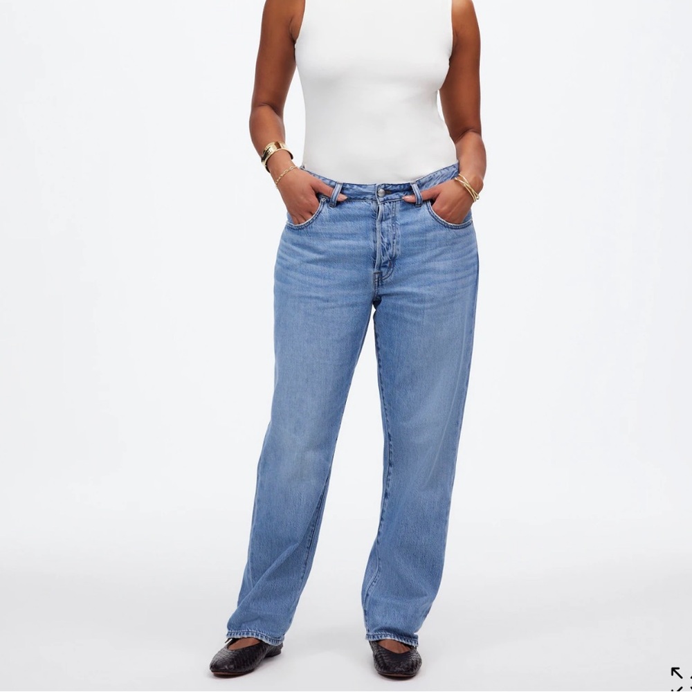 Madewell size 29 jeans. Dark blue wash (not same as cover photo)